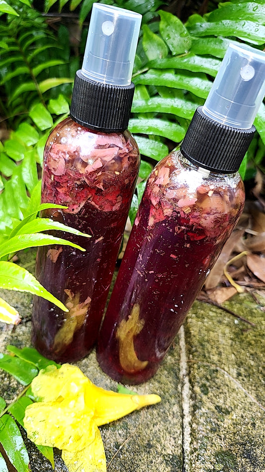 Naptural'y  "Hibiscus N Rose Water" Hydration Hair Spray